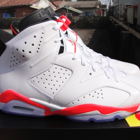 谢哥现货jordan   infrared aj6 乔六 红外线樱木 男鞋384664-123