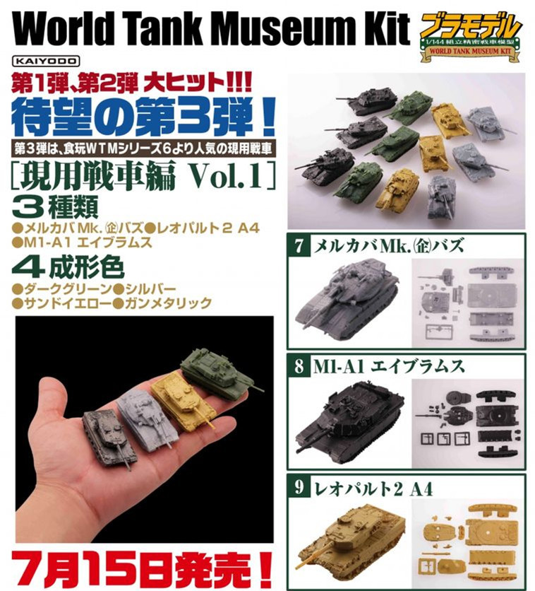 

Модель военной техники Kaiyodo 1:144 KIT