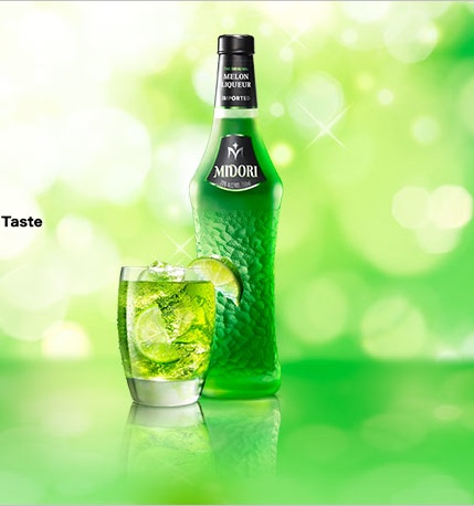 洋酒 原装进口三得利蜜瓜利口酒 密多丽 midori 正品