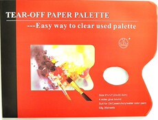 Инструменты для рисования -调色板 可撕式一次性- 25.4cmx35.5cm