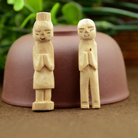 特价开光桃木雕刻防小人 化惊吓 夜晚驱邪保平安送子求子压惊啼哭