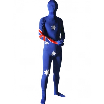taobao agent Australian national flag tight -fitting Leica high bomb Zentai tights festival party stage performance clothing