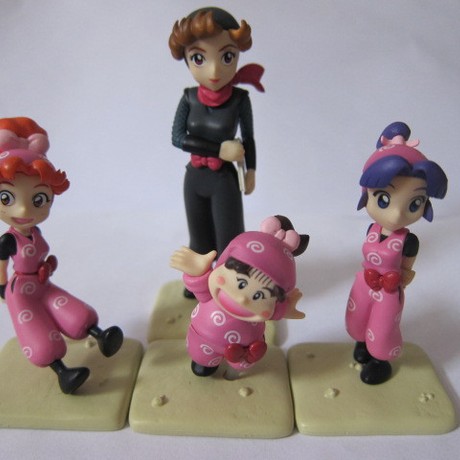 【全新现货】忍者乱太郎山本老师阿美阿雪阿冒盒蛋扭蛋第二弹2代