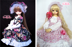 taobao agent BJD 1/4 Giant Baby 1/3 Girls' Autumn Flowing Hundred Flowers (Two clothes changed ~)