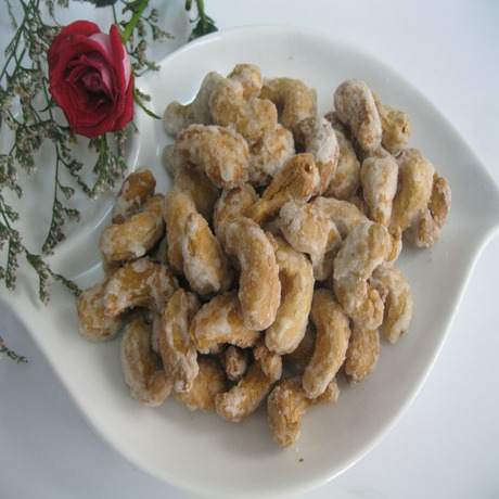 大厨推荐办公室小吃零食 年货下酒菜现做现卖 即食挂霜甜腰果