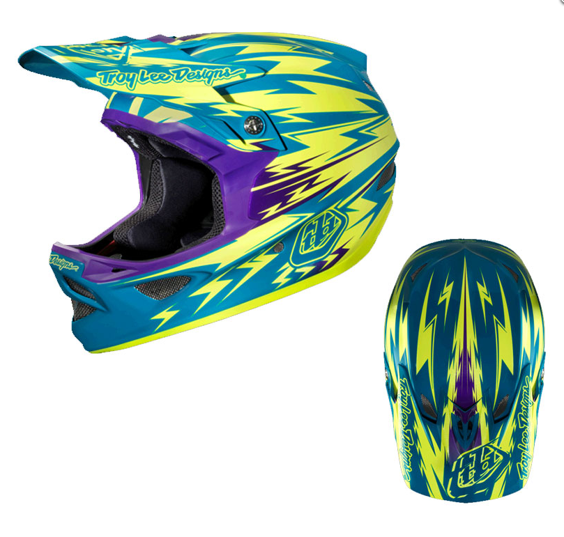 

велошлем Troy Lee Designs D3 Tld Thunder CF