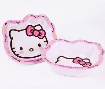 

Посуда для детей Hello kitty
