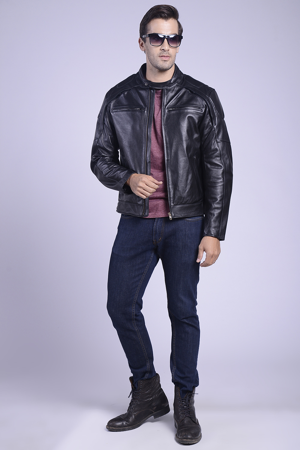

Одежда из кожи Foreign trade leather sx02