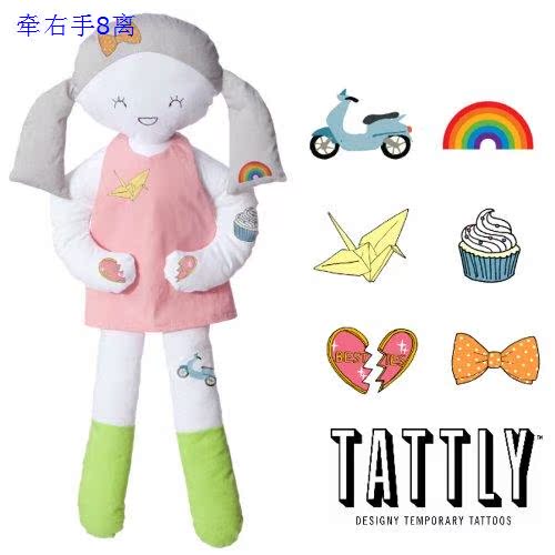 

Товары для детского творчества North American Bear Company Cutie Tattootie Girl Plush
