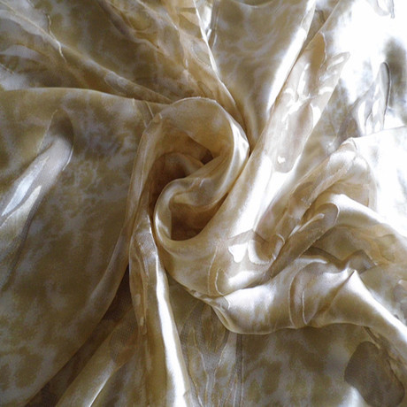 真丝烂花绡布料镂空衬衫连衣裙面料春季汉服2015新品50元/米