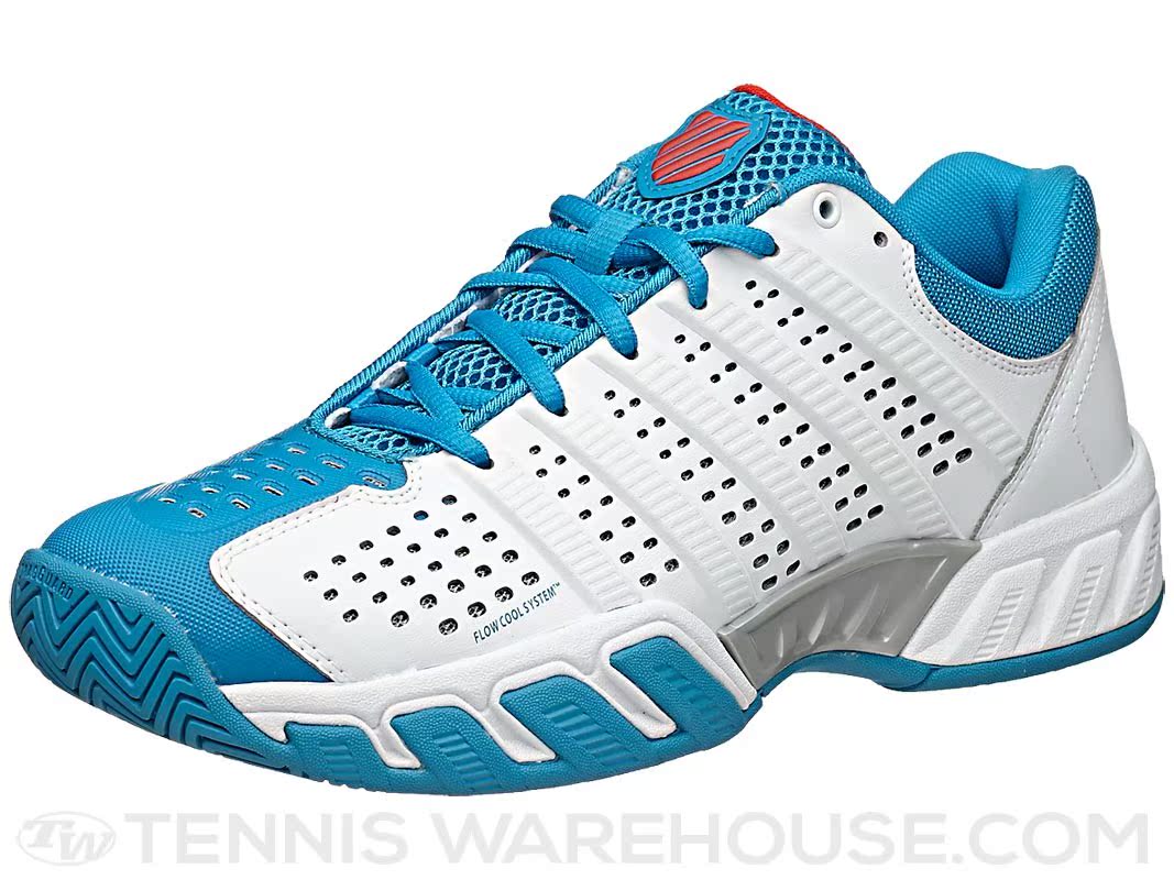 

Кроссовки для тенниса K.SWISS KSwiss Bigshot Light 2.5 White/Blue/Red Men's Shoes