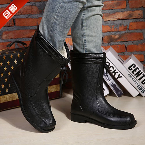 

Резиновые сапоги 52 52 Waterproof Shoes Rainshoes Galoshes Rain Boot Men Boots