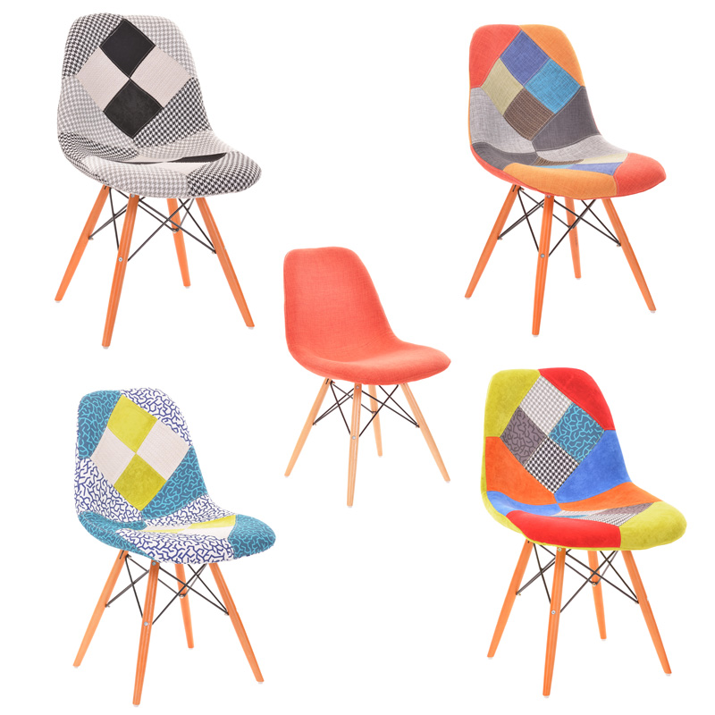 

Стул Wooden Tim patchwork Chair