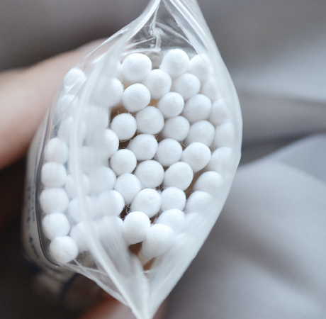 棉签棉签50只小包装 棉棒棉花棒美容工具化妆卸妆棉木质