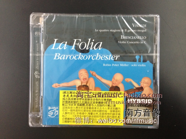 

Музыка CD, DVD SFR35740862 La Folia SACD