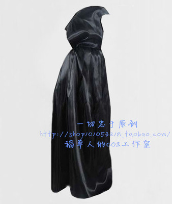 taobao agent Children's black clothing, trench coat, halloween