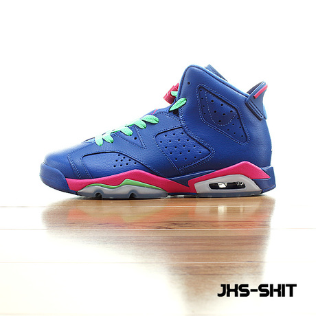 吉祥寺球鞋 nike air jordan 6 aj6 蓝粉 gs 女鞋 543390-439