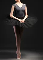 Балетный танец взрослые женщины практикуют юбку для пачки белый черный промоушена