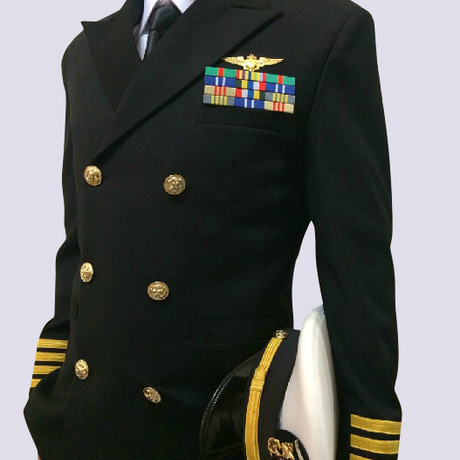 海军常服藏青色图片