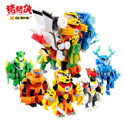 00      猪猪侠之终极决战 五灵锁变身器手表套装变身战队五灵王全套