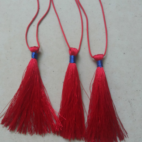小流苏中国结线穗子装饰线配件手工diy饰品材料红绳车挂件红绳子