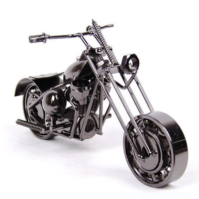 taobao agent Retro motorcycle, car model, black bearing, wholesale