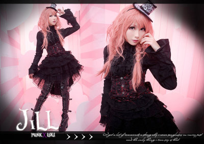 taobao agent O Jier o Lolo Gothic era princess paper doll high -waist cake skirt Goth Lolita Fa248