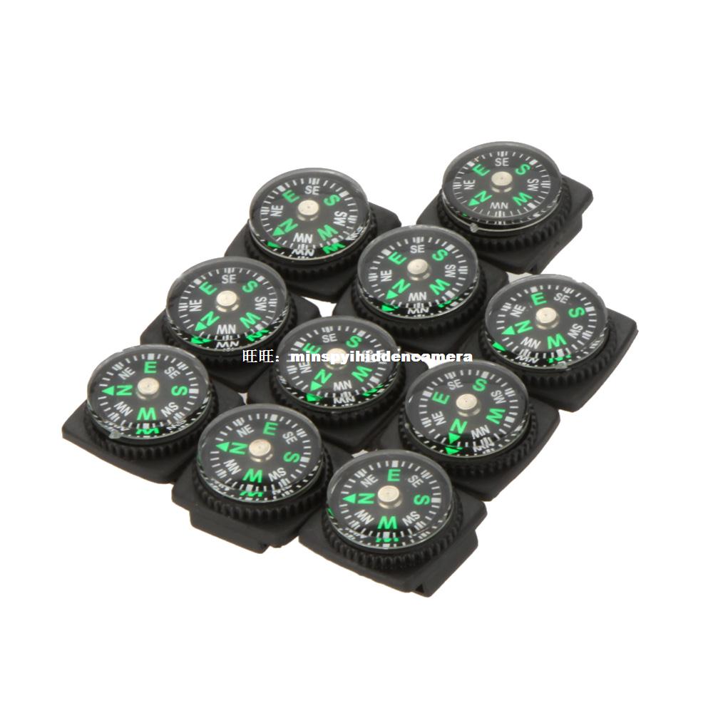 

Товары для хранения 10PCS Mini Compass For Paracord Bracelet Outdoor Camping Hik