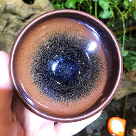 贵稀堂龙窑柴烧兔毫盏詹桂溪纯手工制建阳窑建盏陈大鹏李达贵溪堂