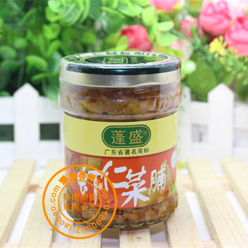 Гуандун Фирменное блюдо Чаошань, вкусные креветки и консервированные овощи редис Блюда хорошо сочетаются с кашей малый вкус овощи соленые огурцы сушеные овощи