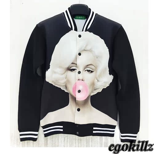 

Короткая куртка EGOKILLZ Marilyn Monroe Bubble Gum