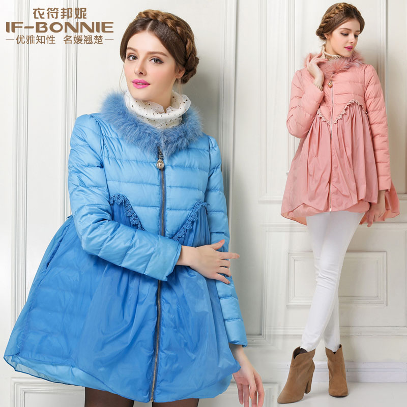 

Женский пуховик Clothing Fu Bangni i199 2014