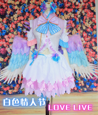 taobao agent Can be matched with gradient wings cosplay clothing lovelive!White Valentine's Day Nico Nico Playing Singing Service