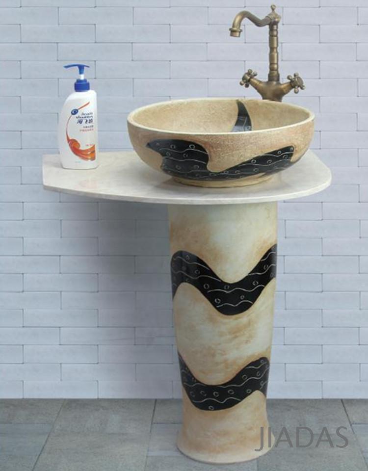 

Умывальник с пьедесталом DAS bathroom