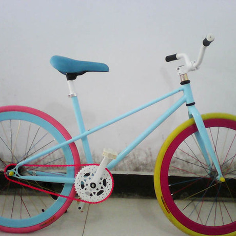 24寸定制场地死飞奖品自行车倒刹前闸直销打折优惠包邮