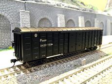 Модель поезда 百万城火车模型 中国p64/p65型货运棚车 Bachmann