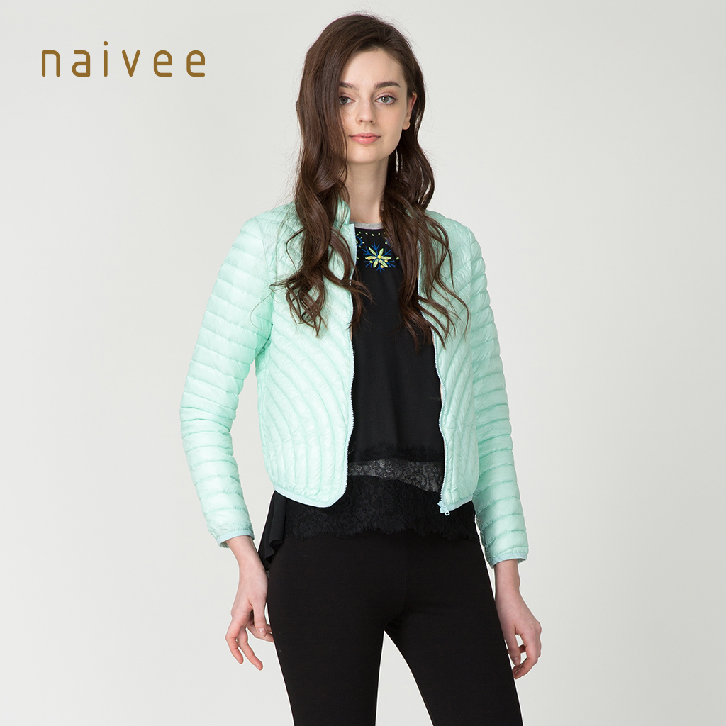 

Женский пуховик Naivee 151110296 2015