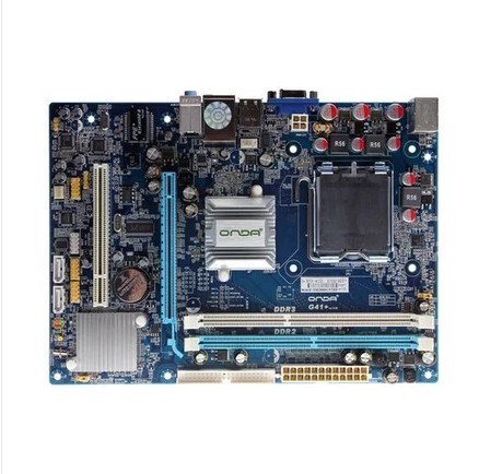 

Материнская плата Onda G41C+ VER:2.0 G41 775 DDR2/DDR3