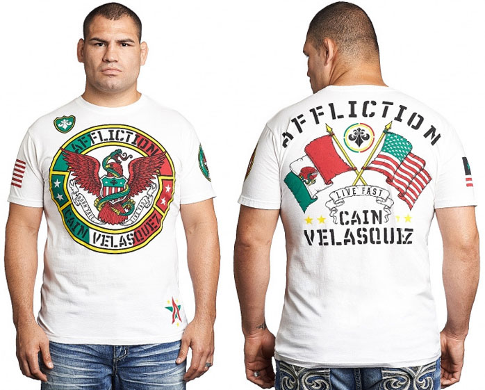 

Футболка мужская MMA Affliction Cain Velasquez UFC 180 VENUM