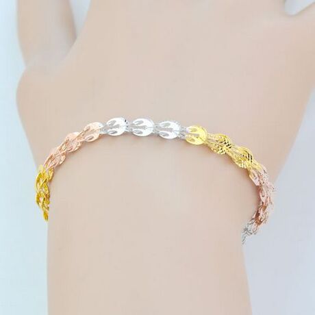 【纯银彩银手链】_s925彩银手链图片_纯银凤尾手链价格_搭配分享 - 爱