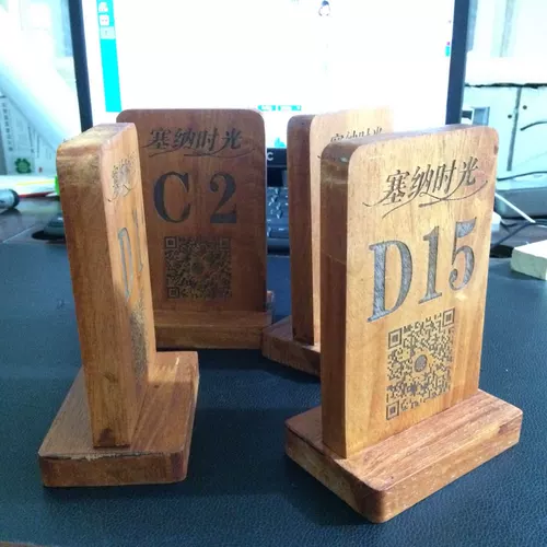 Пользовательская скульптура двойная таблица номера таблица бренд бренд кофейня таблица таблица таблица таблица на заказ цифровой рецепт