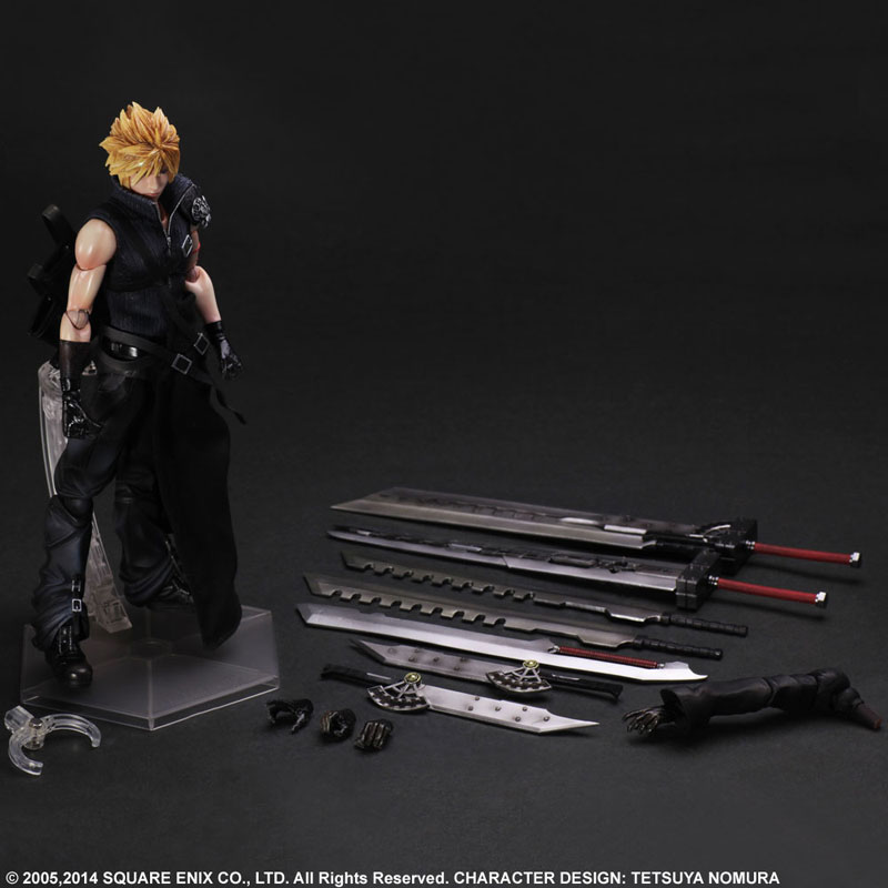 

Подвижная модель куклы Square enix ]PLAY ARTS FF7