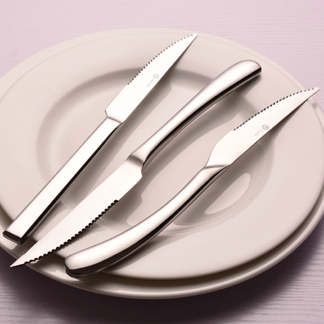 出口优质不锈钢西餐餐具 牛排刀 主餐刀 西餐刀 牛扒