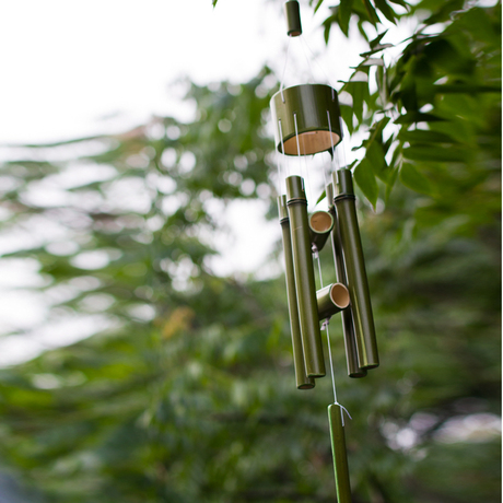 竹风铃吊坠配件diy家居饰品窗帘门帘装饰挂小件手工创意礼物日式