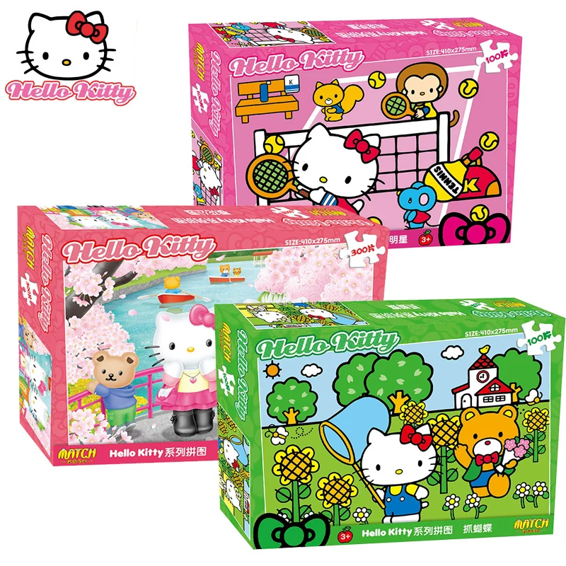 Hello Kitty, hello kitty, головоломка, игрушка, 1000 деталей