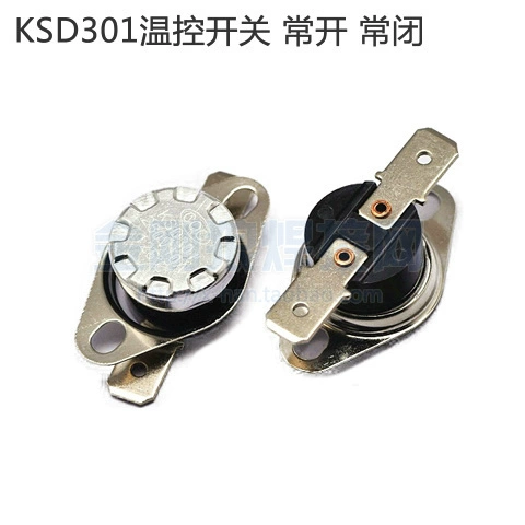 KSD301 Переключатель управления температурой часто открывает 65 градусов 95 градусов 10A 250 В