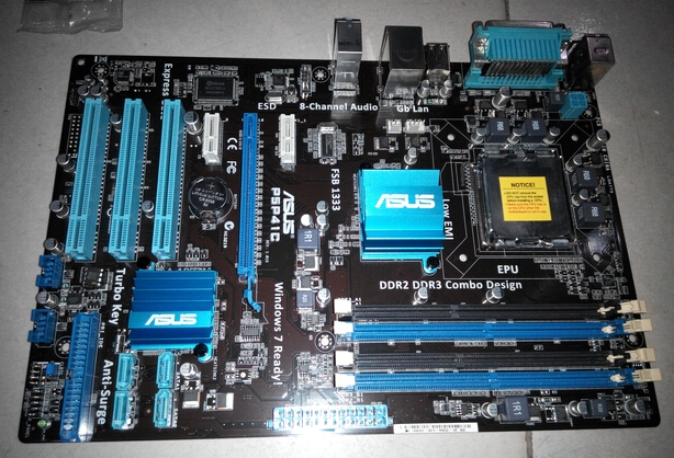

Материнская плата ASUS P5P41C DDR2+DDR3 775 P43 P45