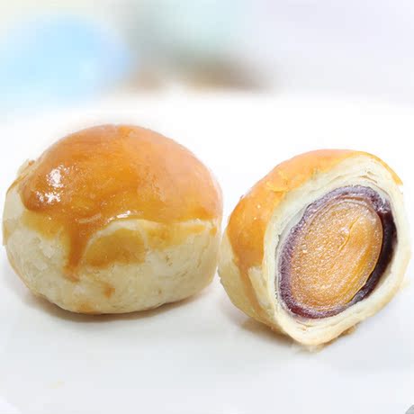 圆通68元包邮手工蛋黄酥【含整颗蛋黄】传统糕点单个装