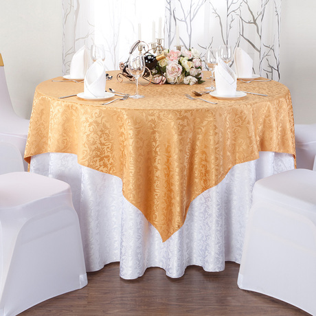 酒店桌布布艺欧式餐厅饭店餐桌客厅茶几桌布圆形圆桌桌布台布