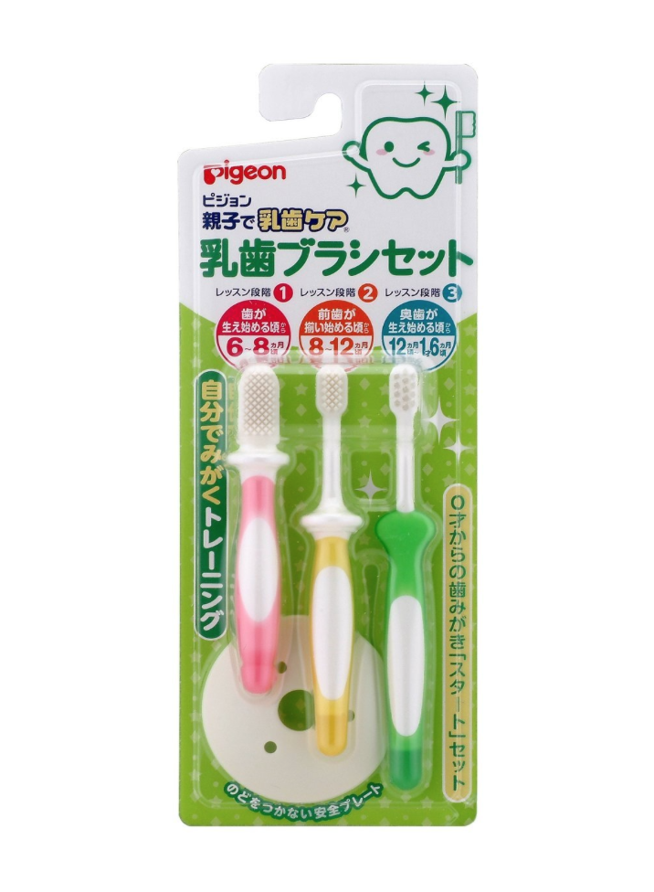 

Обучающая зубная щетка Pigeon